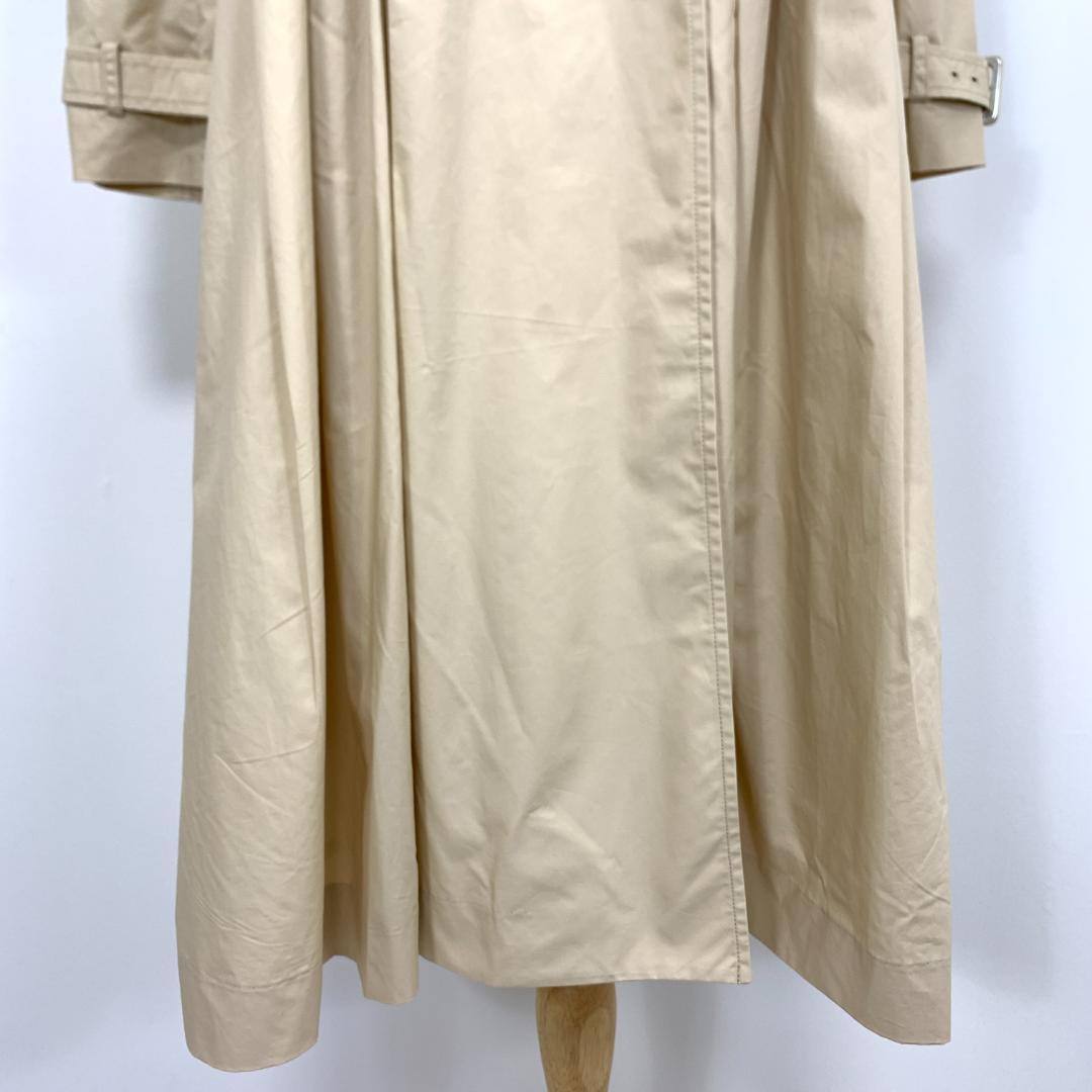 LA9067新品タグ付 チェスティトレンチコート ベージュコットン100％ 0