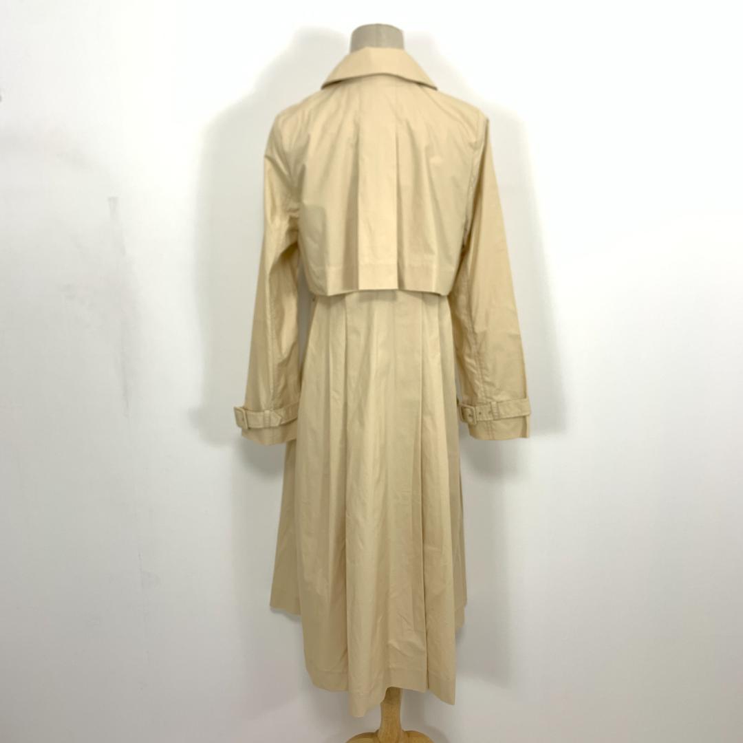 LA9067新品タグ付 チェスティトレンチコート ベージュコットン100％ 0