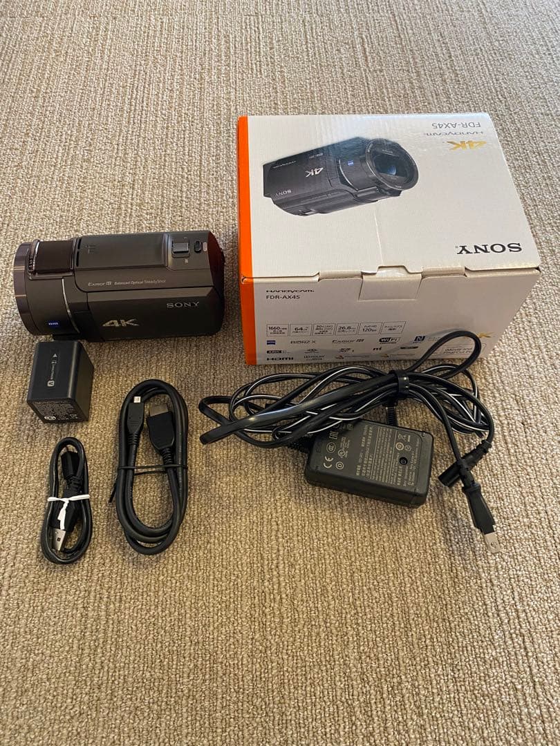値下げ　SONY FDR-AX45