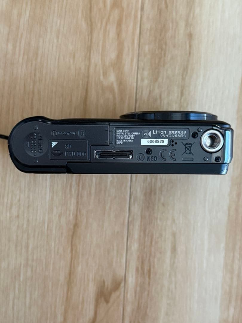 SONY DSC-HX5Vコンパクトデジタルカメラ10倍ズーム充電器付