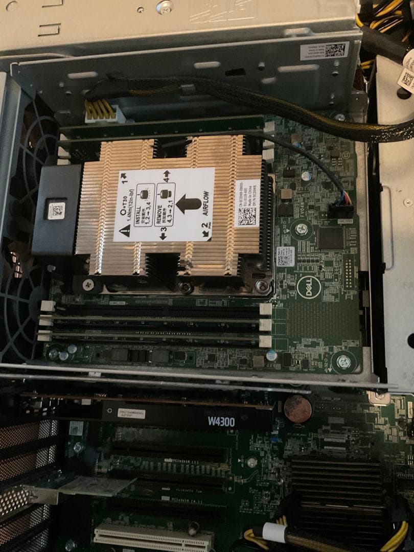 ワークステーション Dell T7820 Xeon 6262V x2 64GB