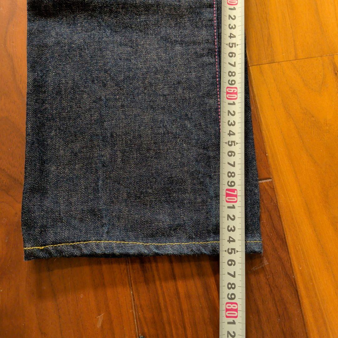 【未使用級】桃太郎ジーンズ　銅丹レーベル　クラッシックストレート　W29
