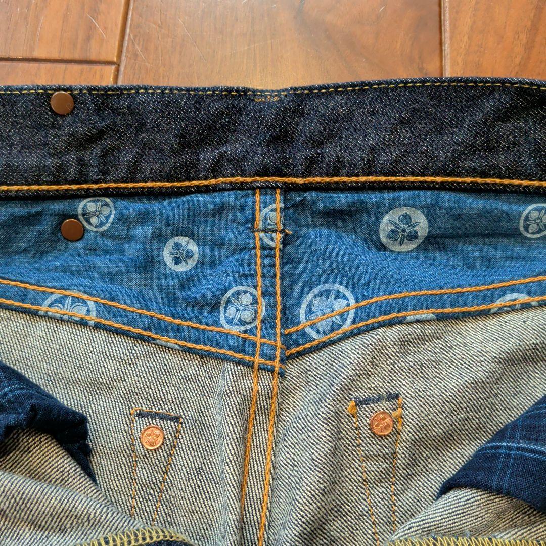 【未使用級】桃太郎ジーンズ　銅丹レーベル　クラッシックストレート　W29