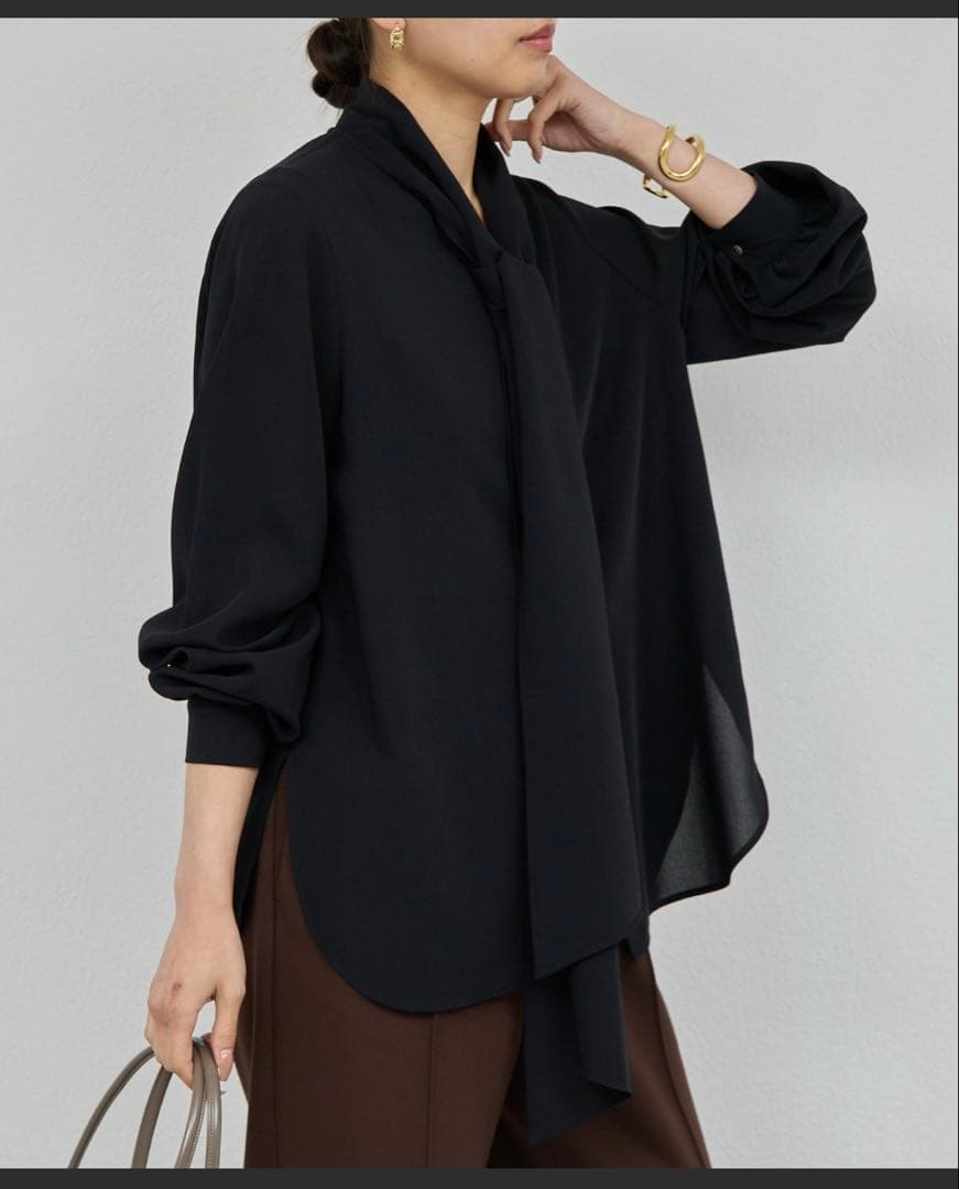 GALLARDAGALANTE フィネスボウタイブラウス 2