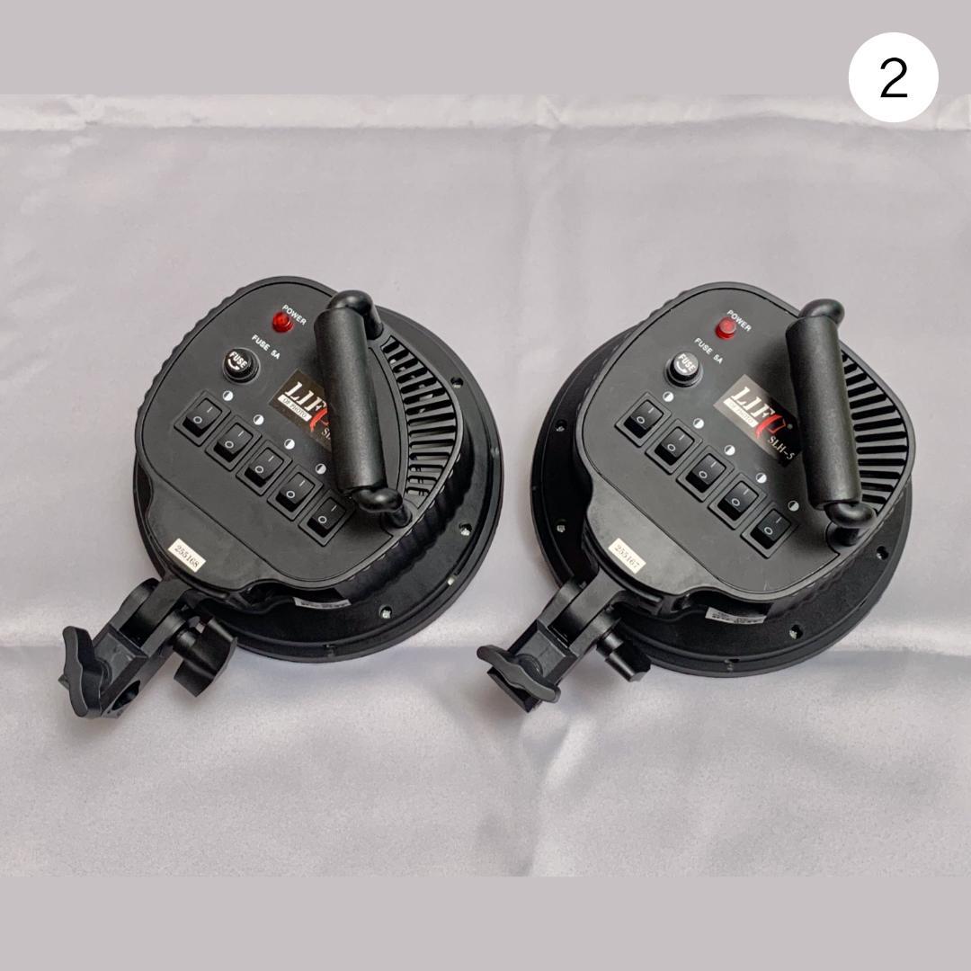 【収納バッグ付き】撮影用ソフトボックス5灯×2セット