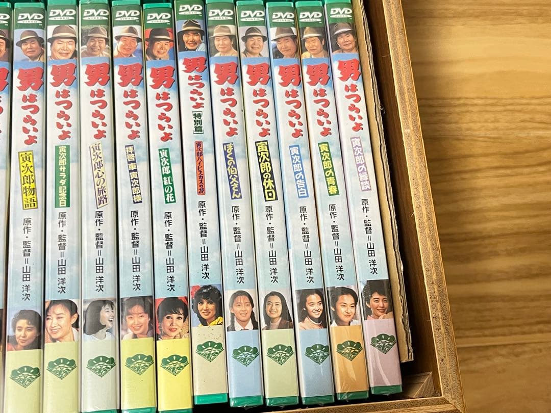 男はつらいよ DVD 全49本　木製ボックス付き