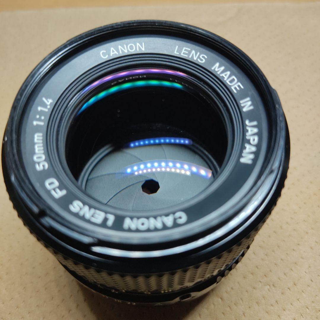 canon new FD NFD 50mm f1.4 単焦点 レンズ
