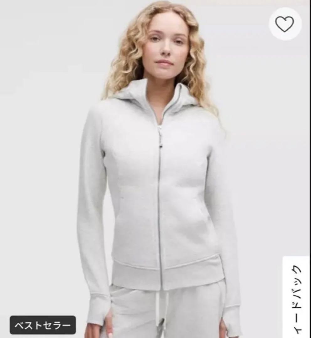 ルルレモン　lululemon　Scuba Hoodie　パーカー　サイズ4