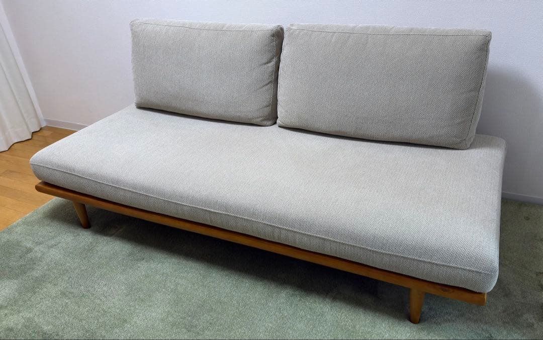 unico ZIZZI　ジッジ　カバーリングソファベッド　D870　ベージュ