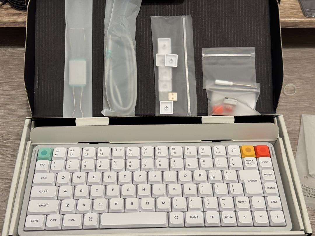 Nuphy Air75 V3 キーボード 赤軸 日本語配列