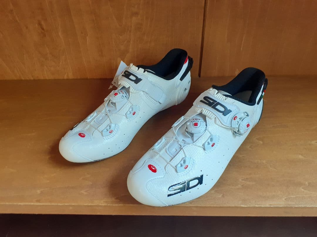 【新品】SIDI　WIRE 2 CARBON　ホワイト/ホワイト　サイズ40