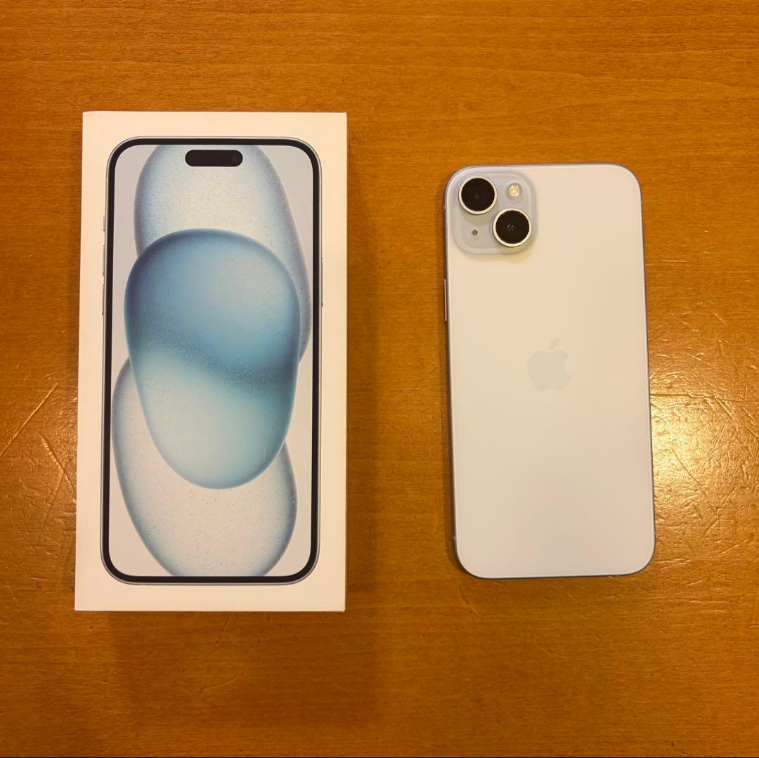 iPhone 15 plus ブルー 本体256GB SIMフリー