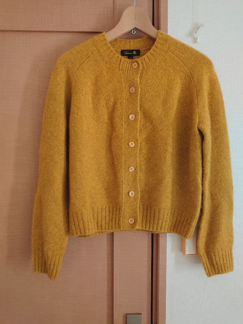 Drawer　ドゥロワー　カシミヤ　ニット　カーディガン