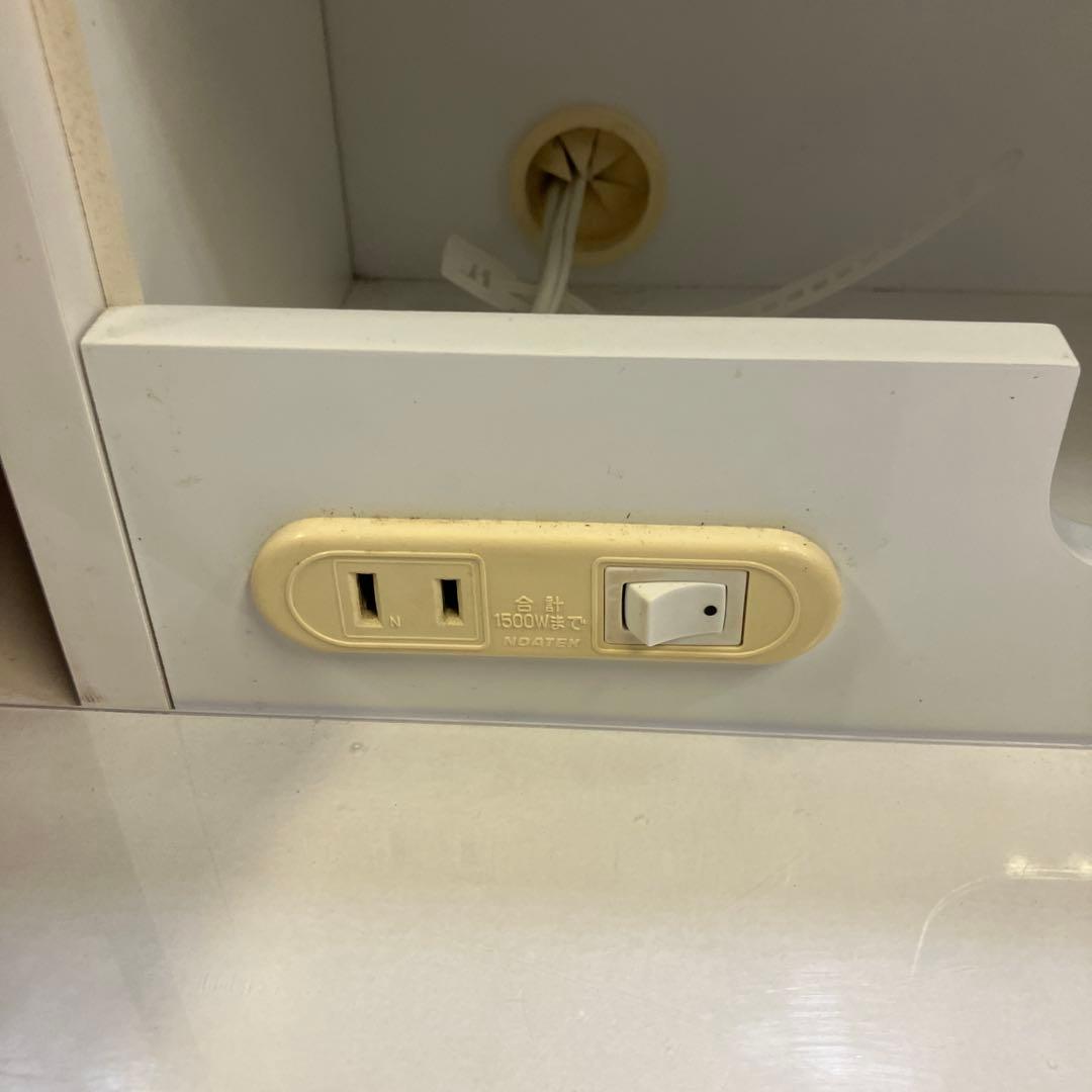 ニトリ 三面鏡 鏡台 椅子セットドレッサー 白 北欧風 洋風