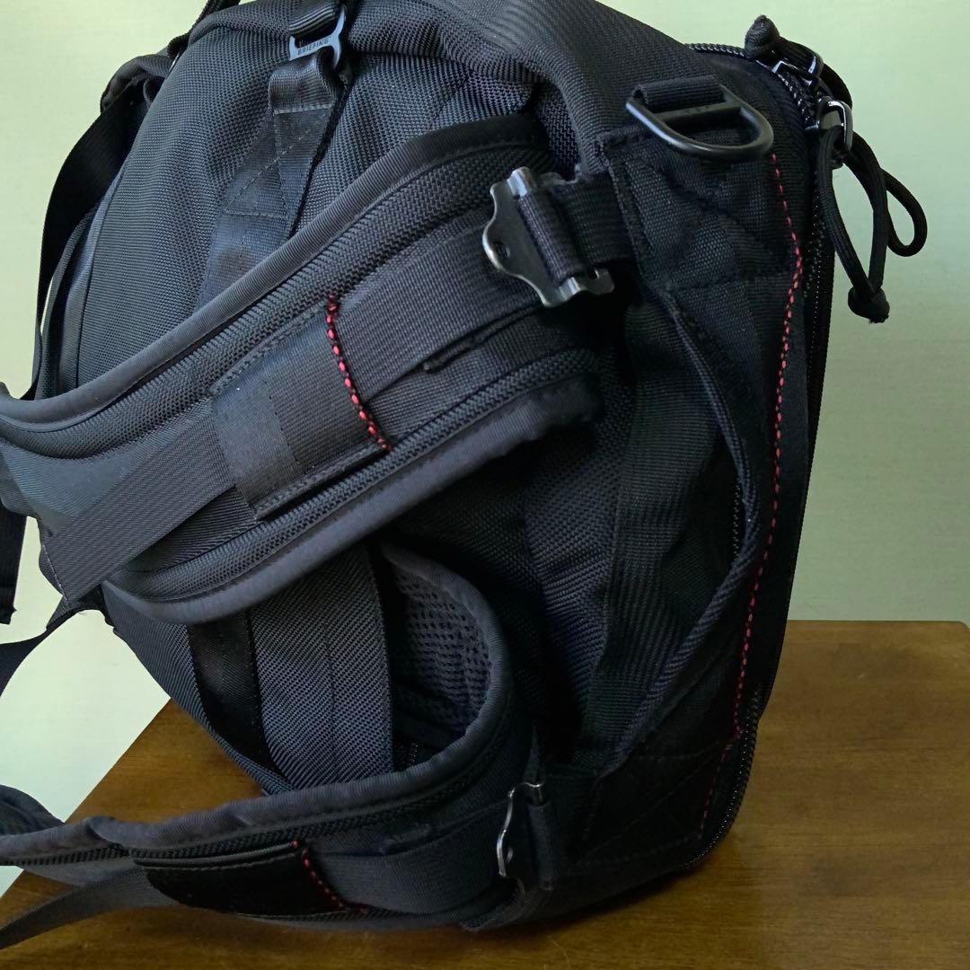 極美品 BEAMS PLUS別注 BRIEFING 3WAYバッグ 黒 米国製