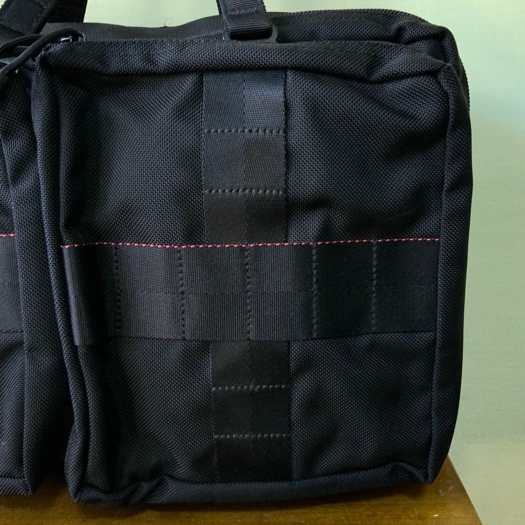 極美品 BEAMS PLUS別注 BRIEFING 3WAYバッグ 黒 米国製