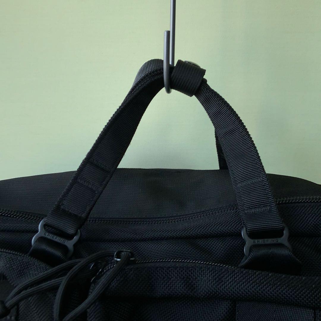 極美品 BEAMS PLUS別注 BRIEFING 3WAYバッグ 黒 米国製