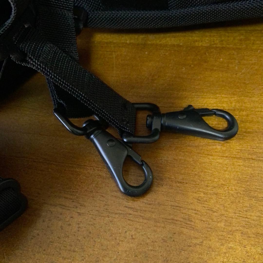 極美品 BEAMS PLUS別注 BRIEFING 3WAYバッグ 黒 米国製