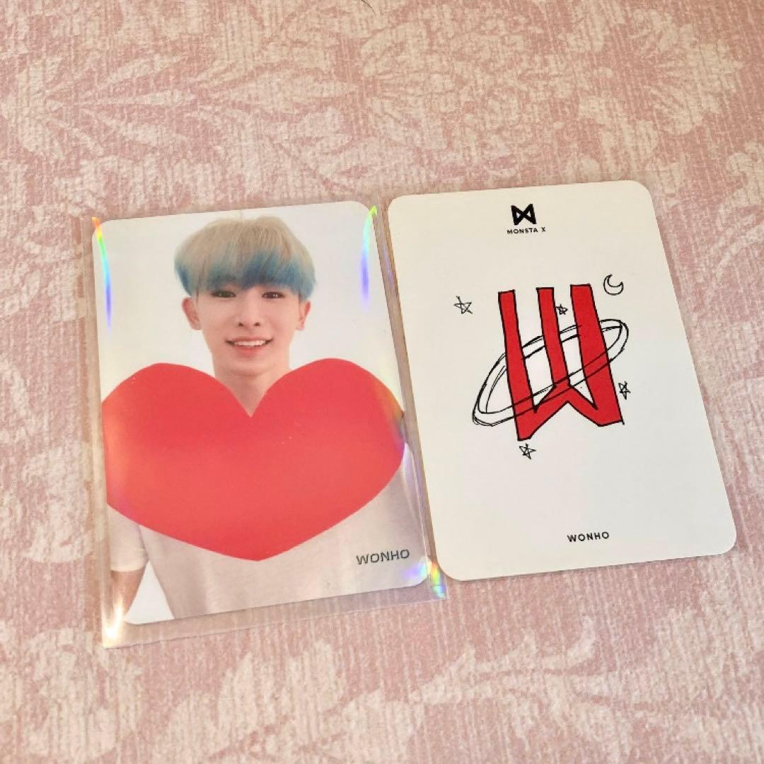 WONHO＊WE ARE HERE＊ウォノ　サノク トレカ・ステッカー （Ｂ）
