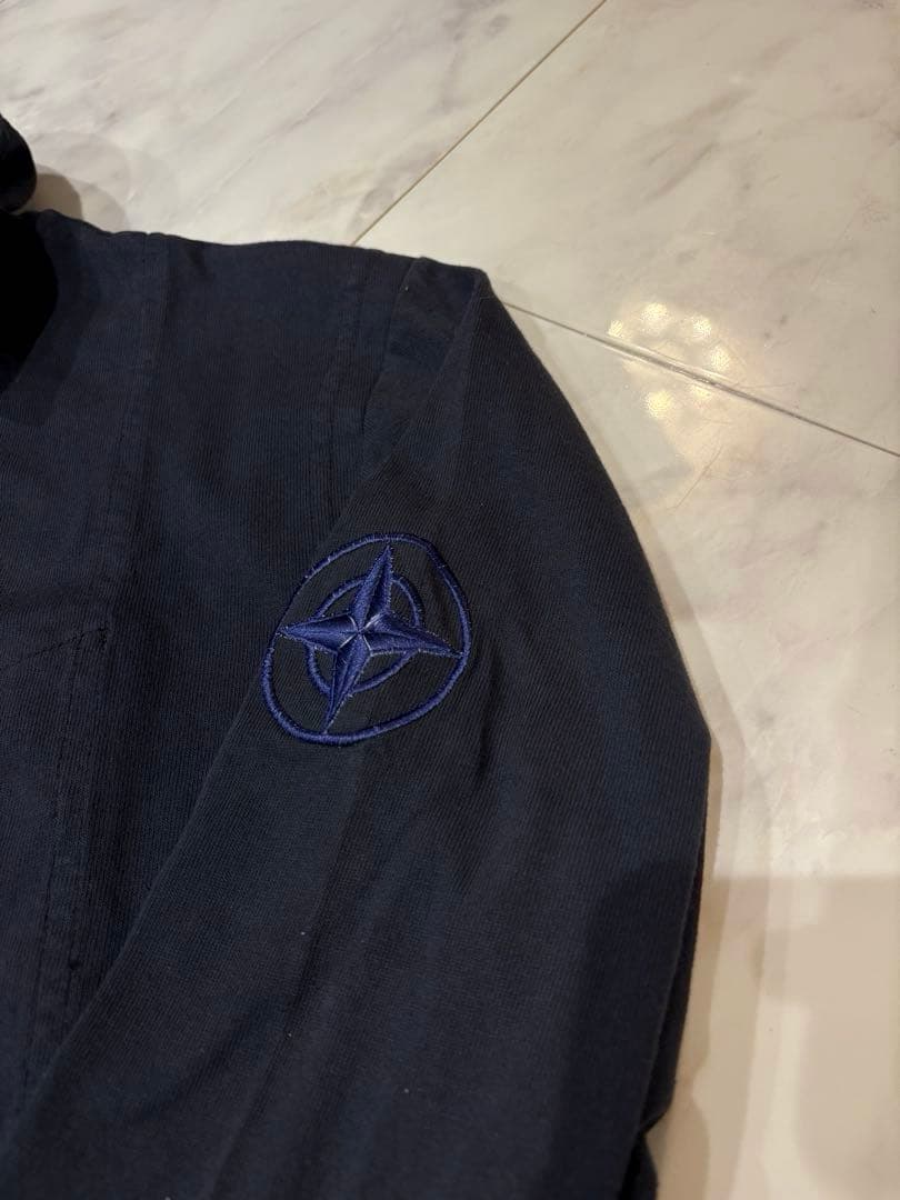 むぎ 新品タグ付き‼︎ STONE  ハーフジップ 刺繍