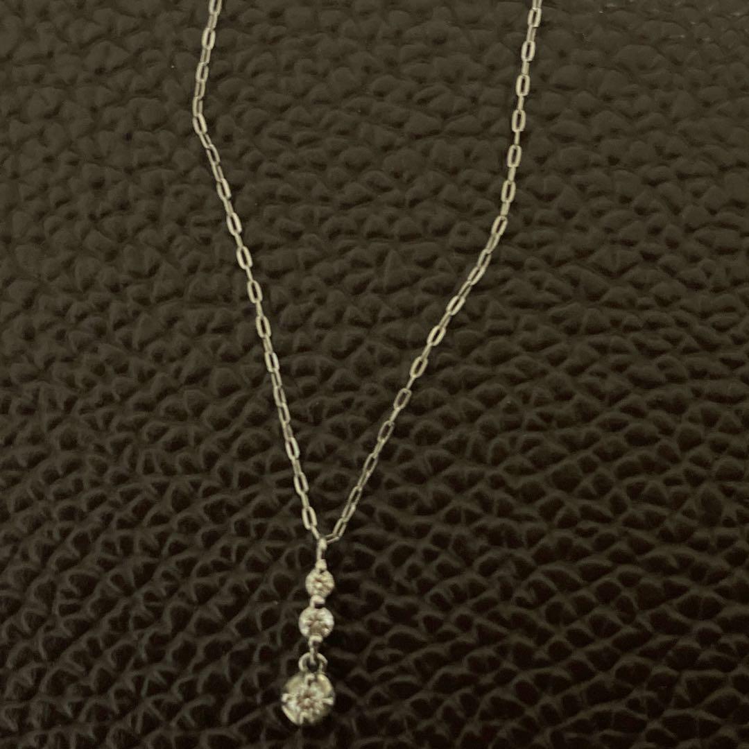 4℃ Pt850 プラチナ ネックレス