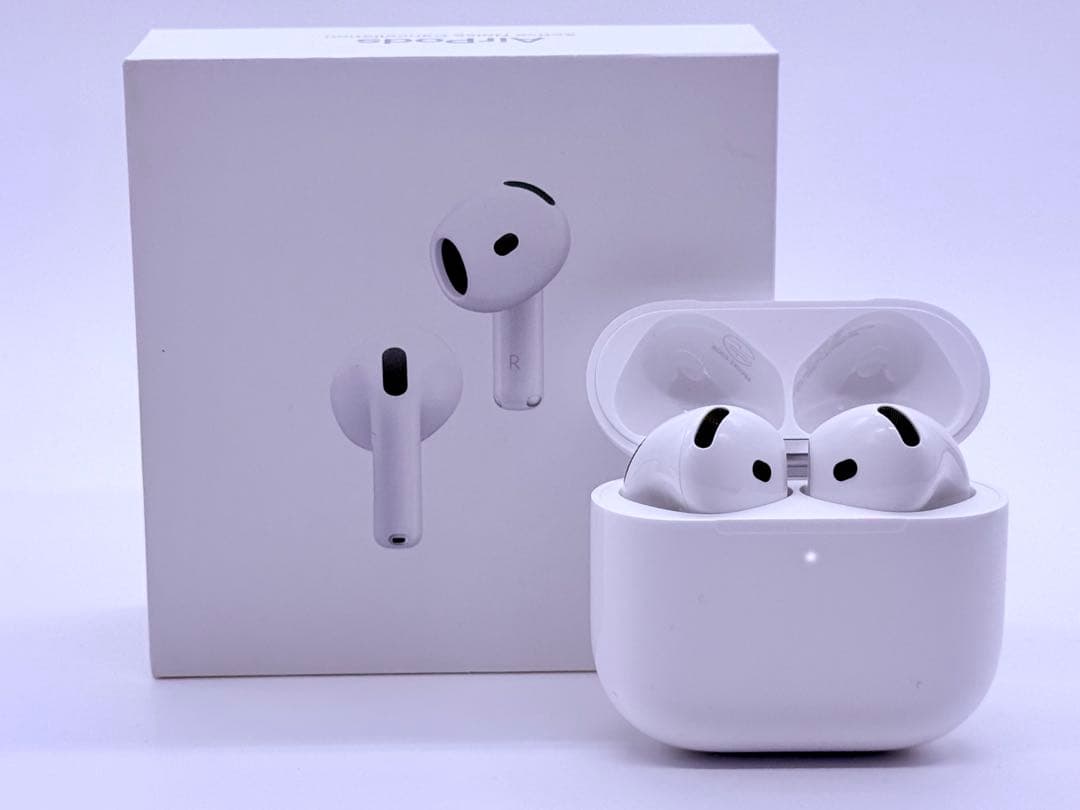 【中古】Apple AirPods 4 アクティブノイズ キャンセリング搭載