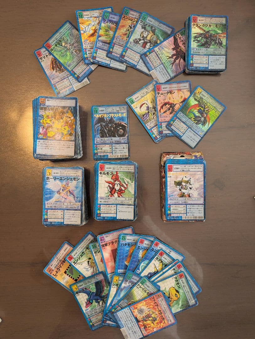 旧デジモンカード 約345枚まとめ売り キラ約25枚 オメガモン箔押し