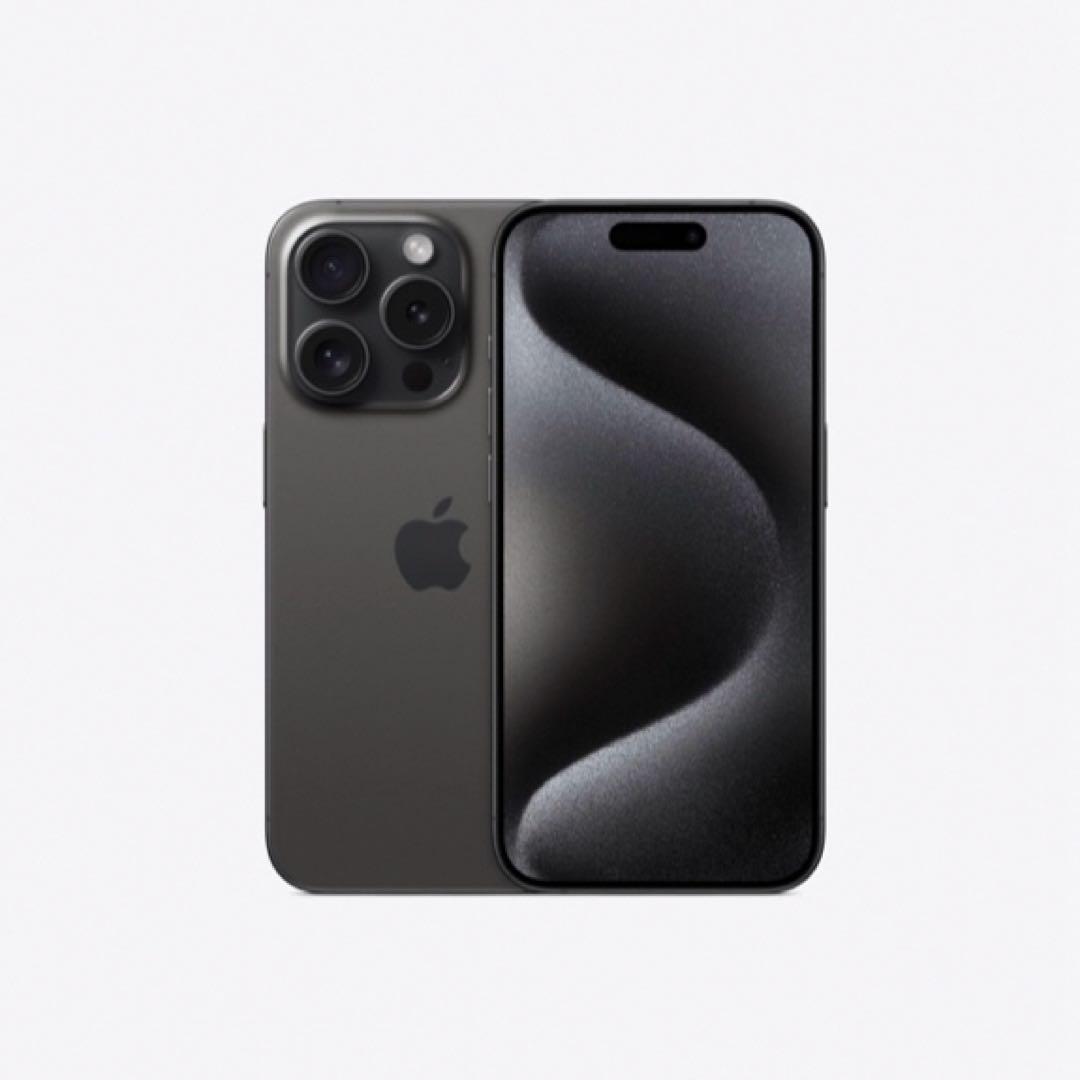 【値下げ】Apple iPhone 15 Pro 本体 ブラック 美品