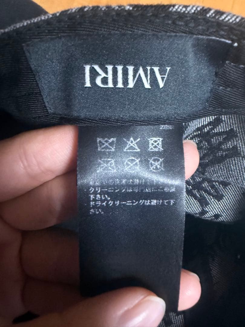 Amiri キャップ MA QUAD DENIM HAT