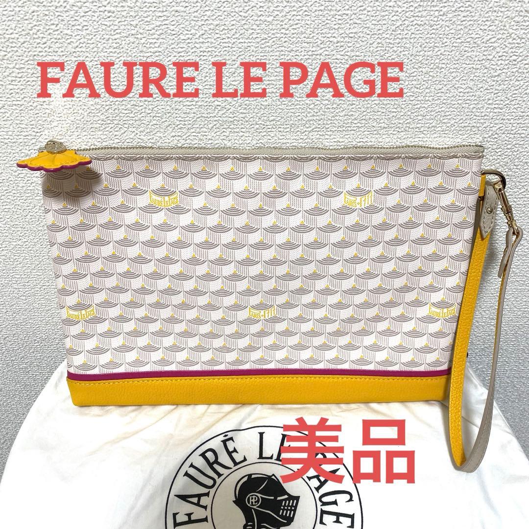 FAURE LE PAGE クラッチバッグ
