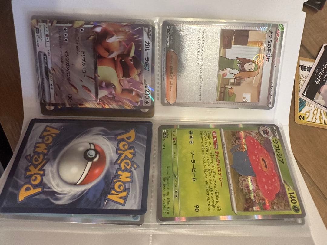 デ*ー様 サンダーex リザードンex 英語版　その他カード＋ファイル付き