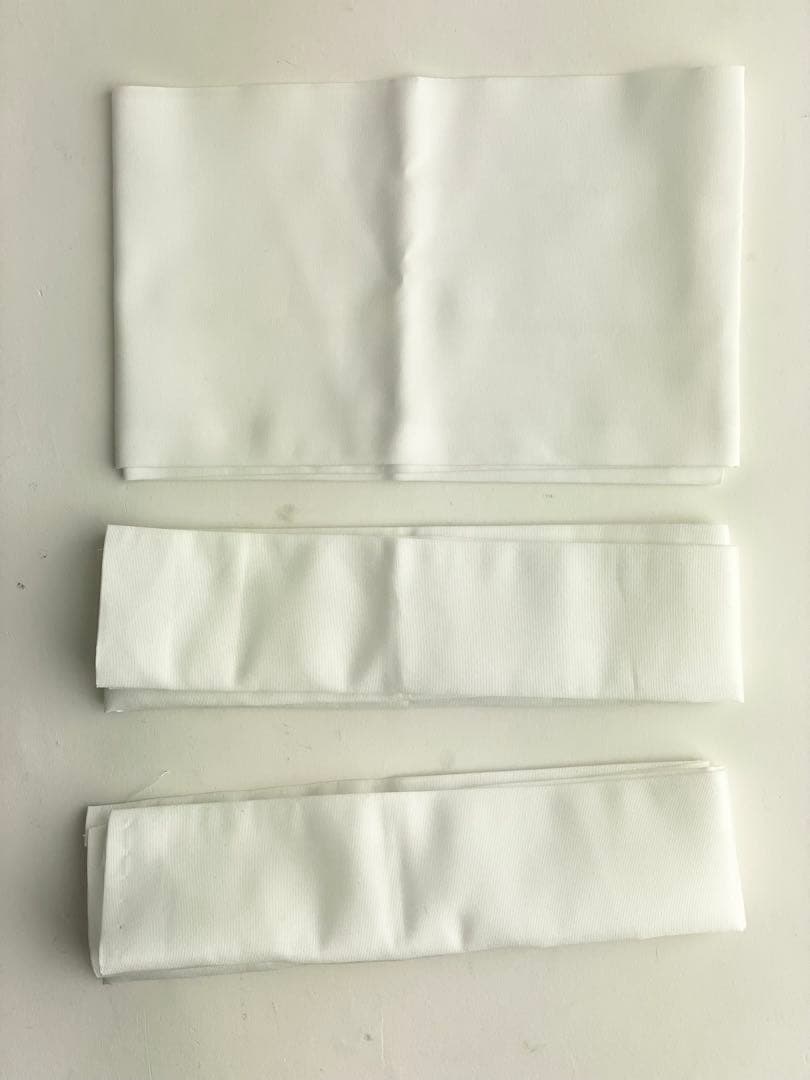 【在庫一掃】35枚セット　白半衿付き　長襦袢　訪問着用　留袖用　色留袖用 B