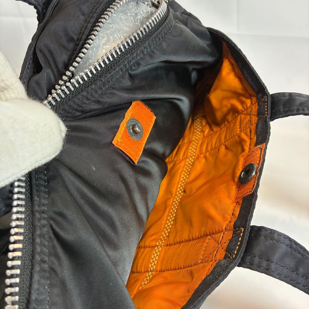 [未使用級] PORTER タンカー ドラムバッグ s ミニボストン