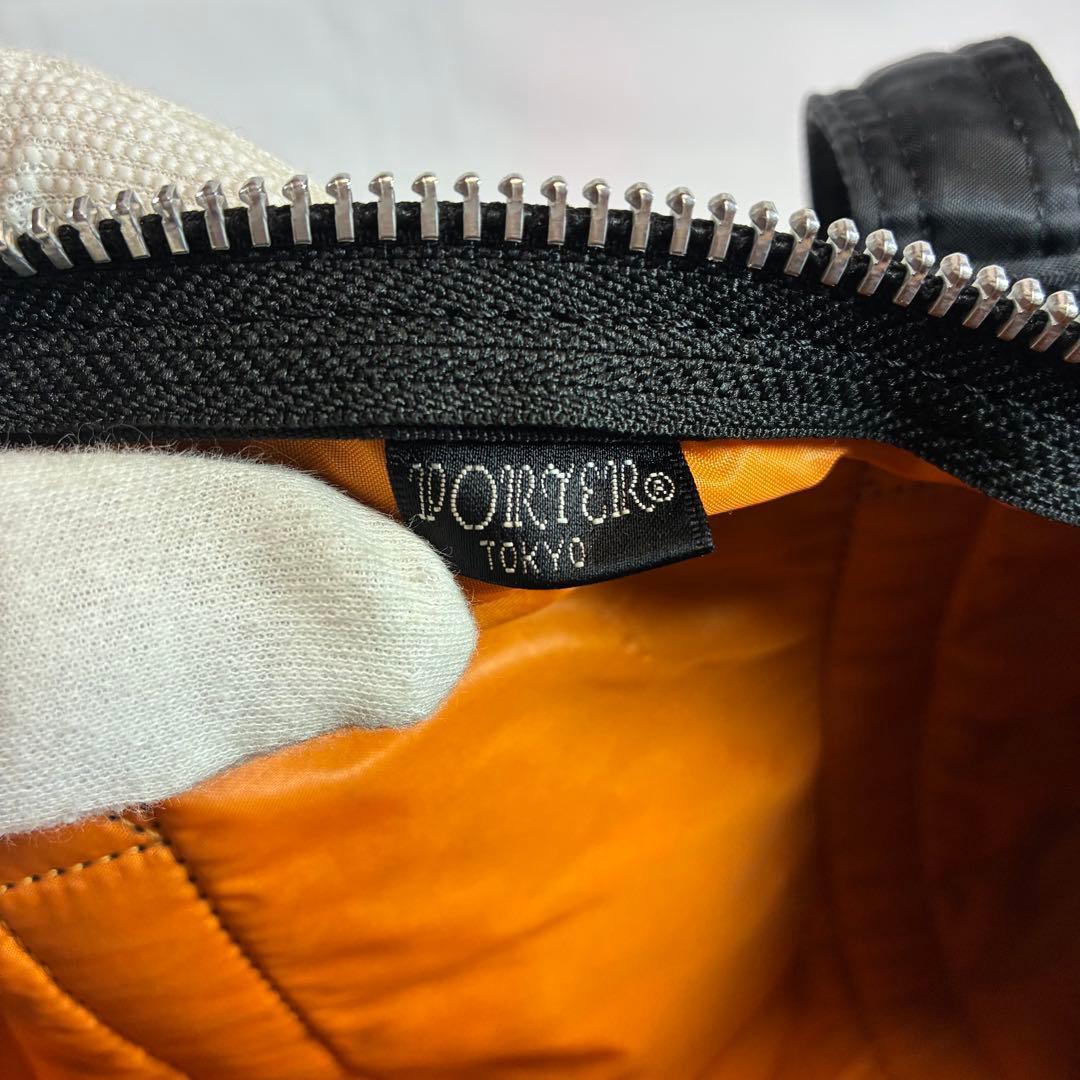 [未使用級] PORTER タンカー ドラムバッグ s ミニボストン