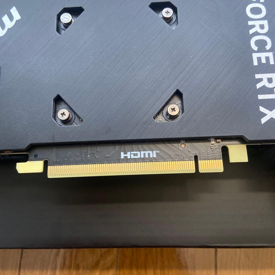 MSI GeForce RTX 4060ti 動作確認済