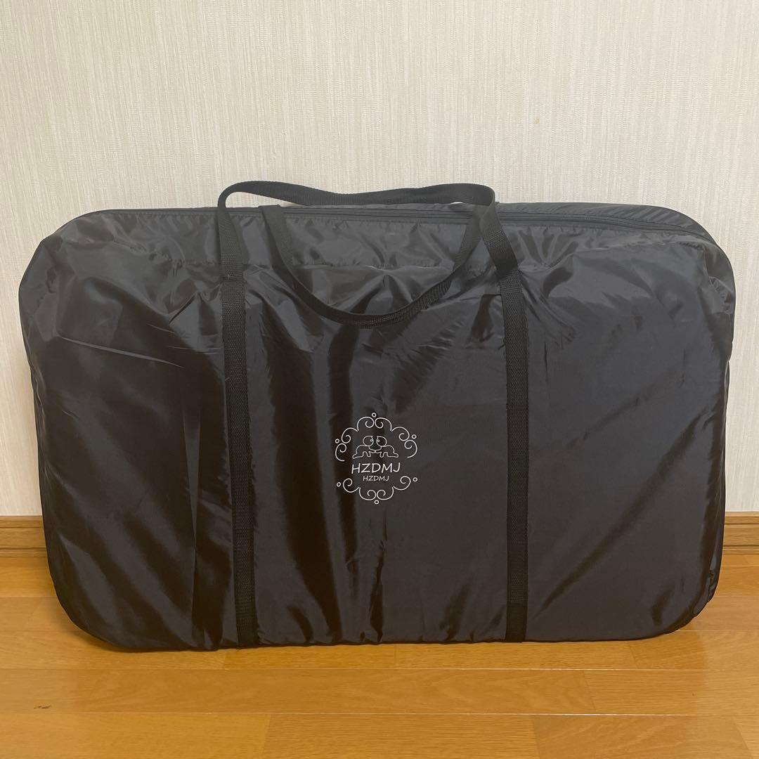 ベビーベッド　HZDMJ 高さ調節可　コンパクト　折り畳み　ゆりかご