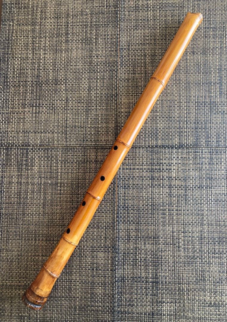 【ウィクトル】地無し尺八　二尺五寸管（G）