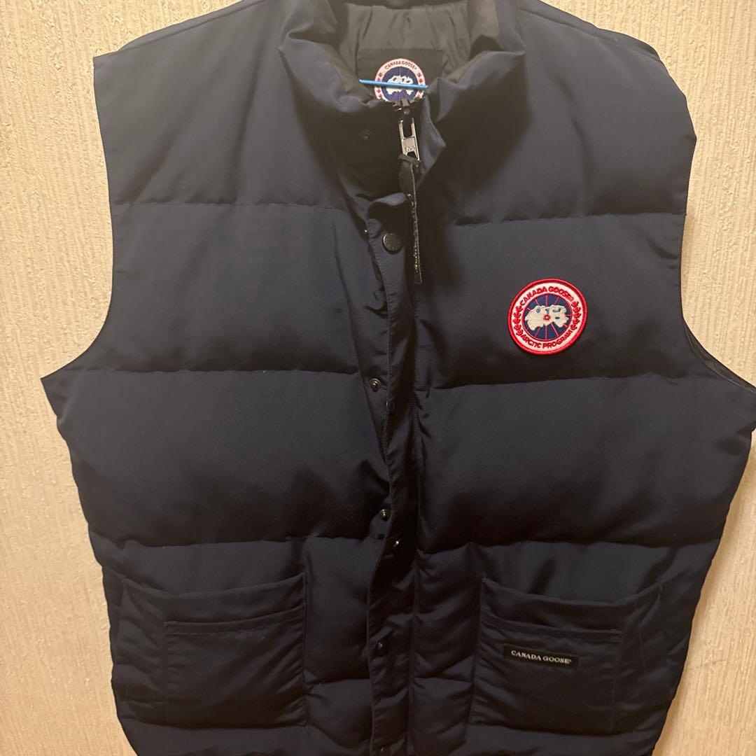   ダウンベスト ネイビー　XXL