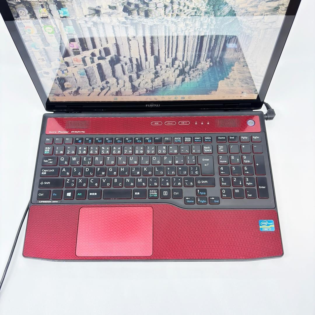 富士通 ノートパソコン Corei7 SSD Office付 Win11 A1