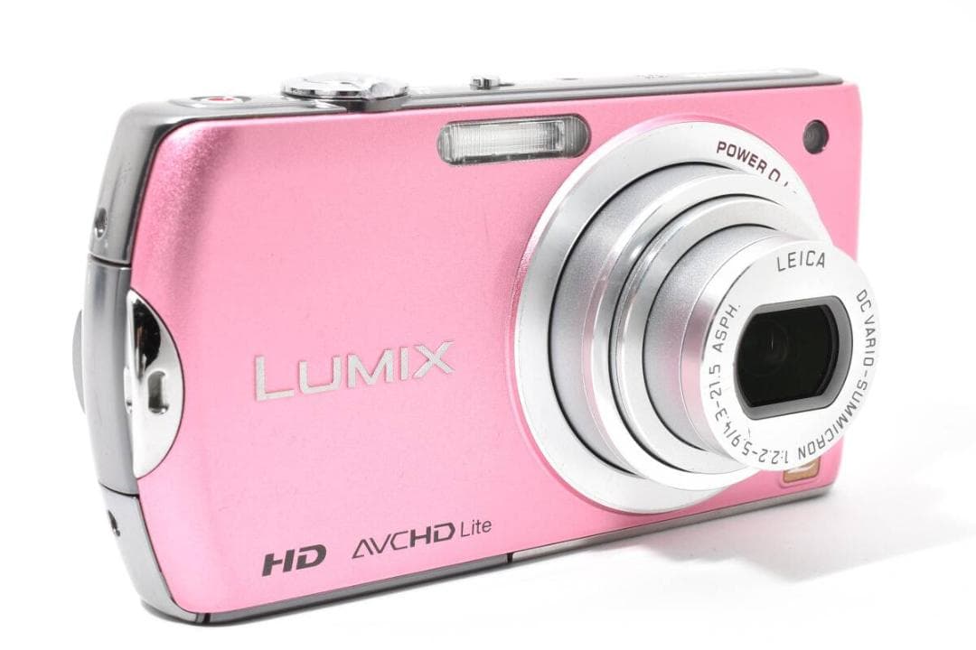 美品　Panasonic LUMIX DMC-FX70 ピンク ＃A327