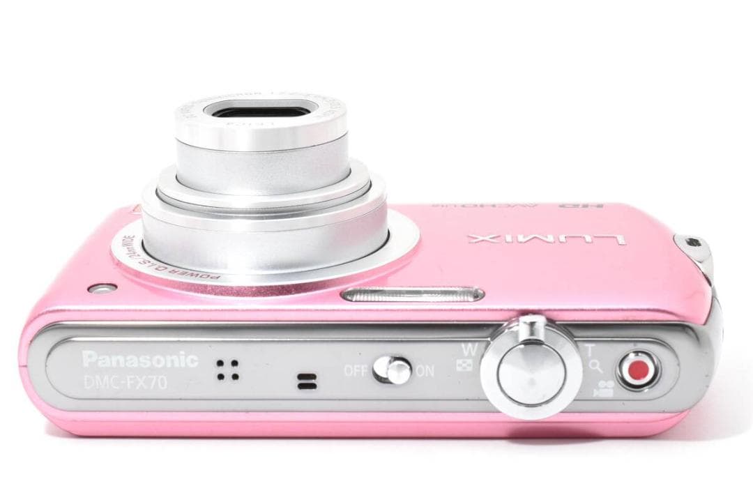 美品　Panasonic LUMIX DMC-FX70 ピンク ＃A327