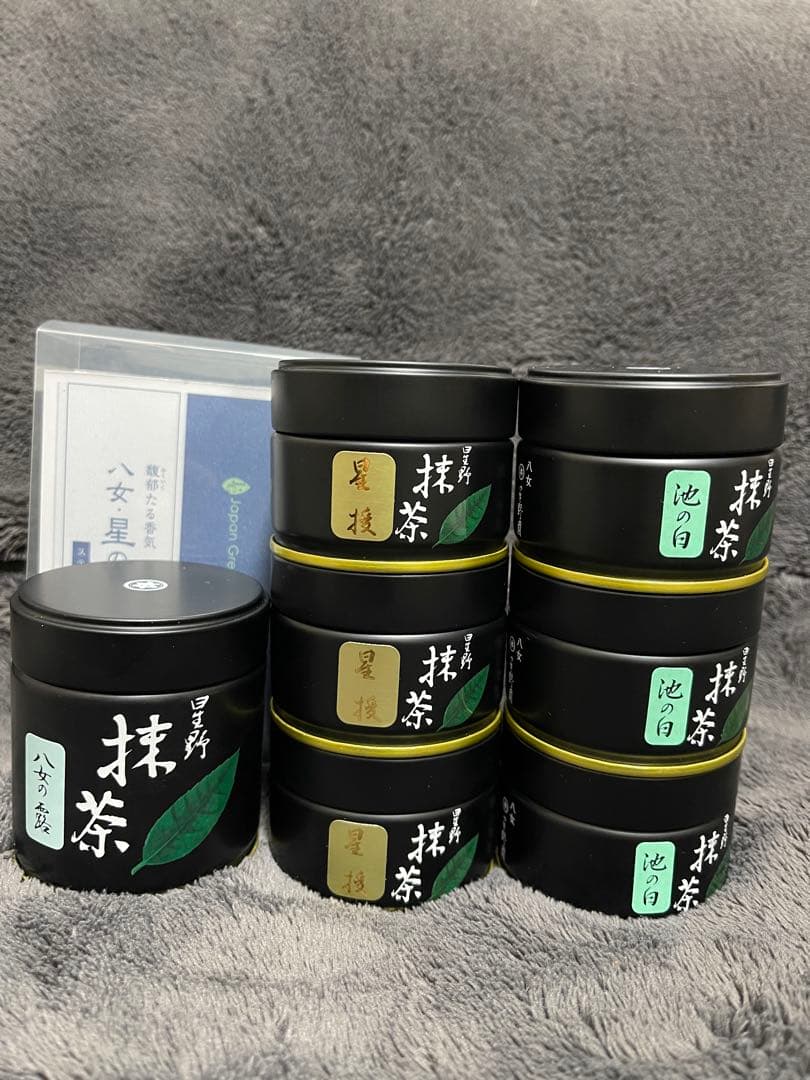 星野製茶園　抹茶　八女の露　池の白　星授　　星の抹茶スティック　高級　希少