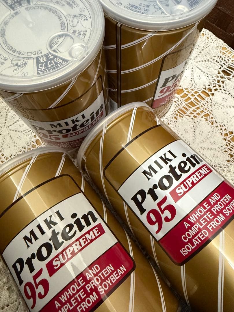 不用品　新品　ミキ プロティーン プロテイン 4個セット 賞味期限長いです