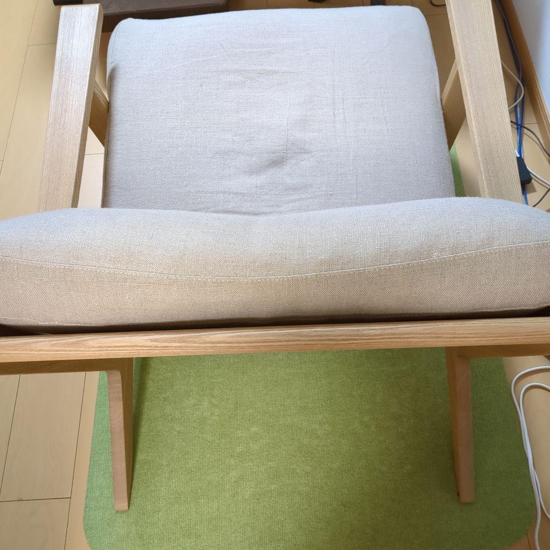 Re:CENO product｜1人掛けソファー NOANA【ナチュラル】