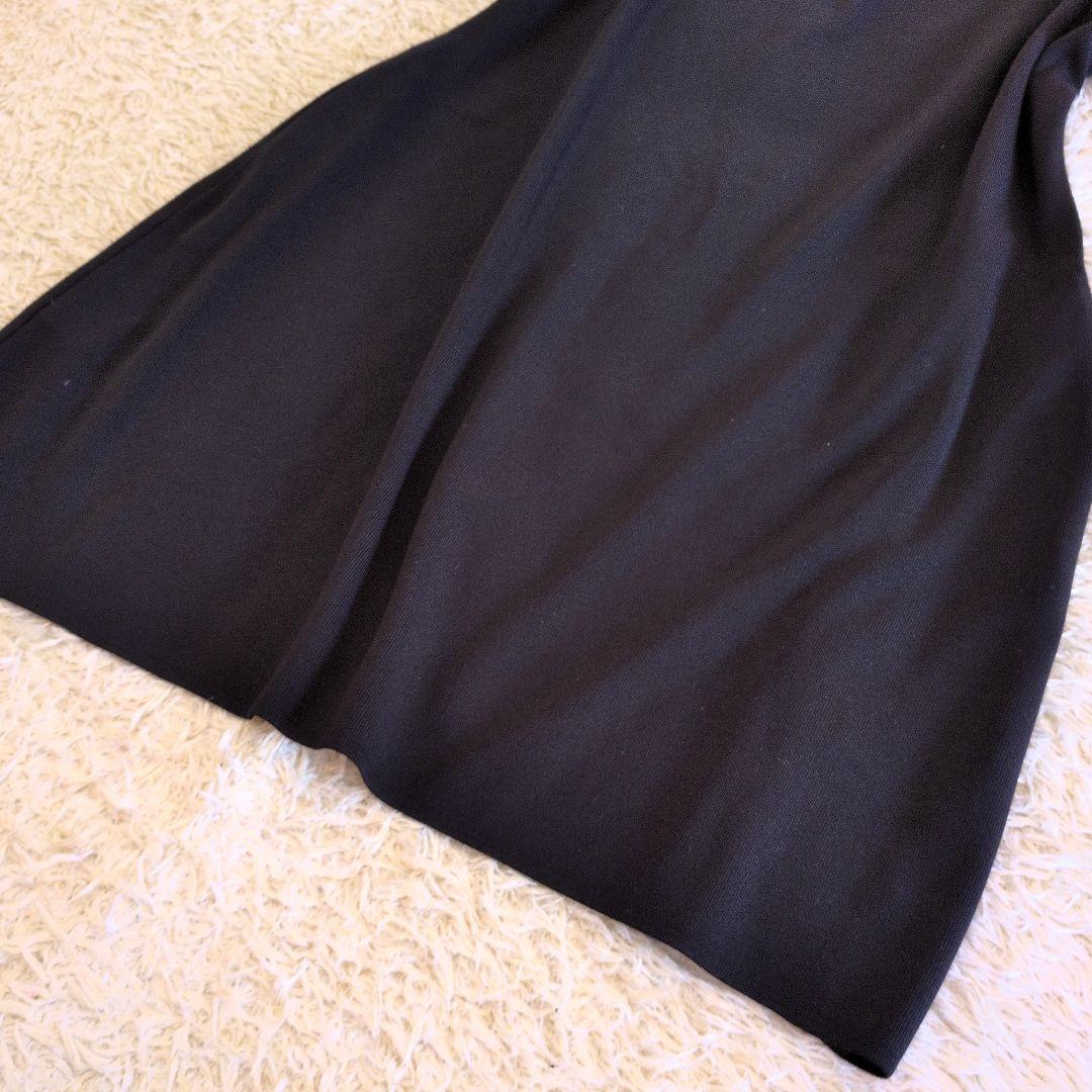 日本製★希少サイズ42 FOXEY　ワンピース　ブラック