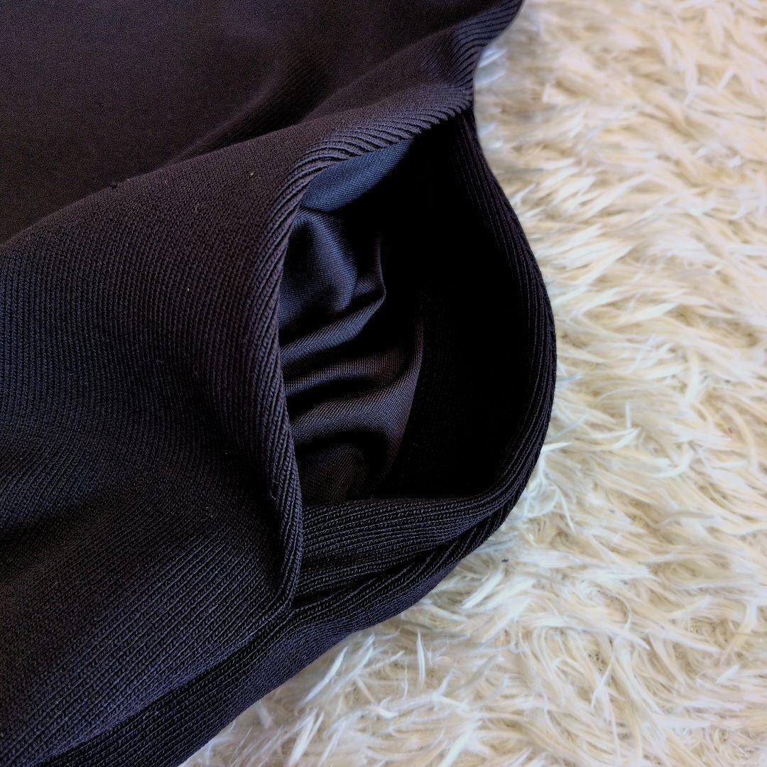 日本製★希少サイズ42 FOXEY　ワンピース　ブラック