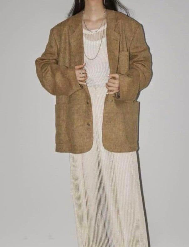【todayful】boyfriend linen jacket