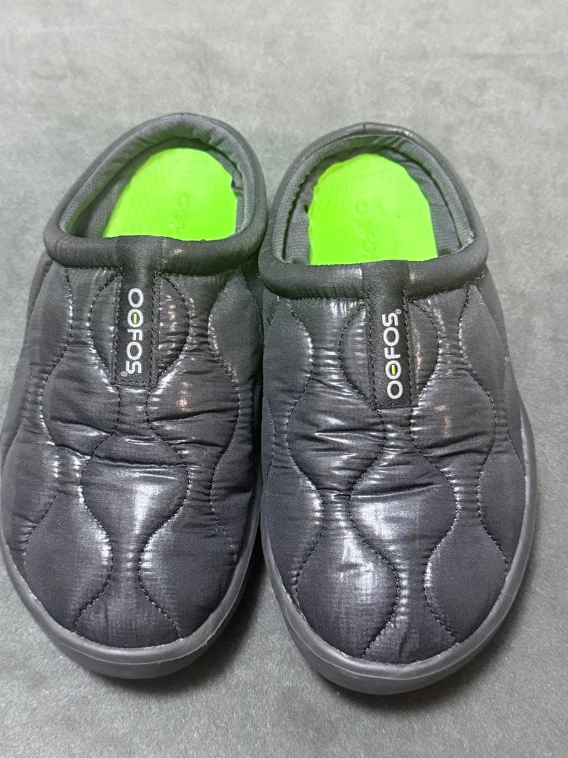 ゲリラセール！OOFOS レディース サンダル ブラック 7