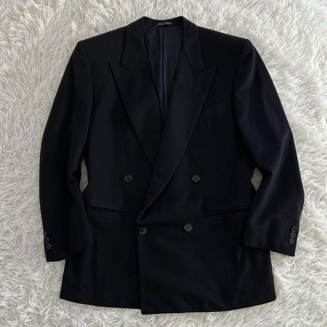 希少✨ エルメネジルド ゼニア ダブルテーラードジャケット ウール カシミヤ L