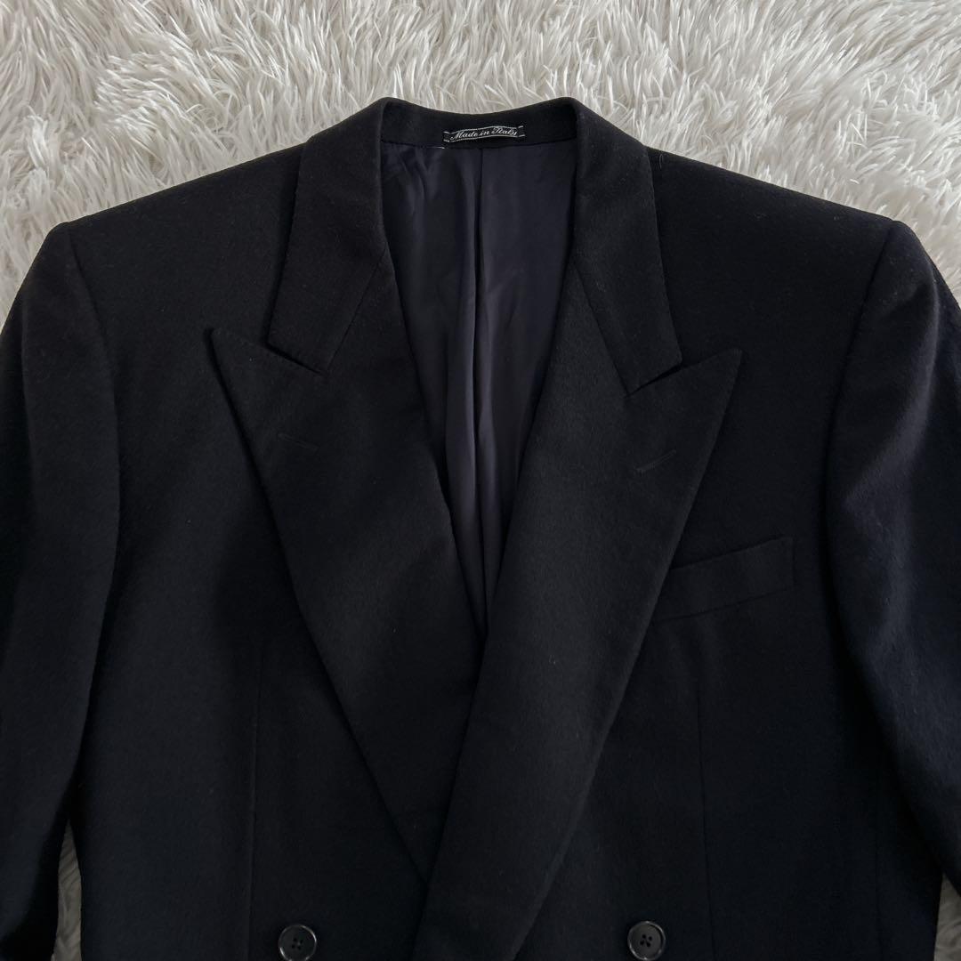 希少✨ エルメネジルド ゼニア ダブルテーラードジャケット ウール カシミヤ L